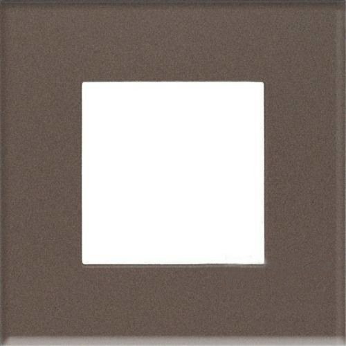 Рамка универсальная ABB Niessen Zenit 1-м. 2 мод. N2271 CC стекло кофейное картинка